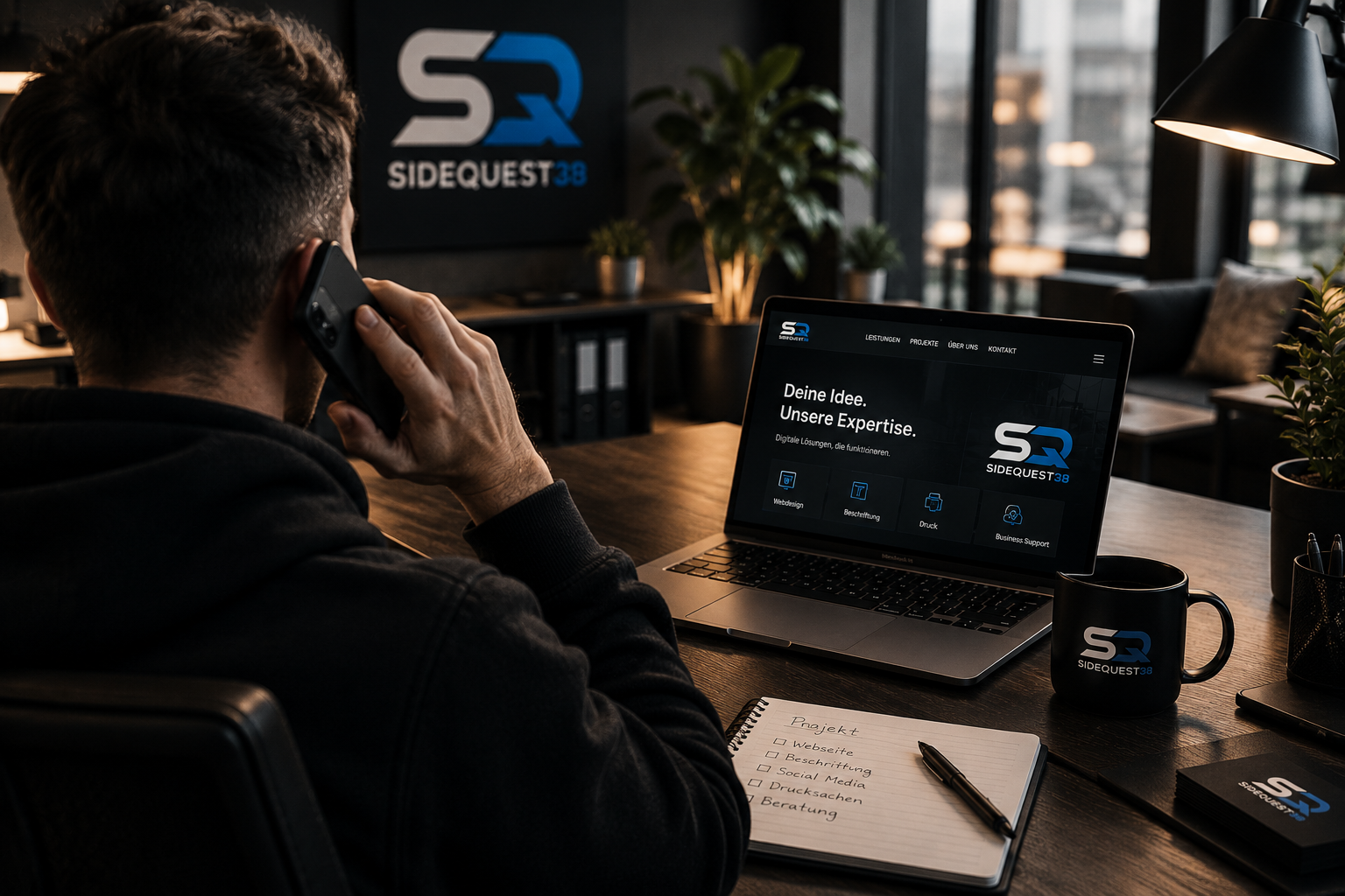 Persönliche telefonische Beratung bei SIDEQUEST38